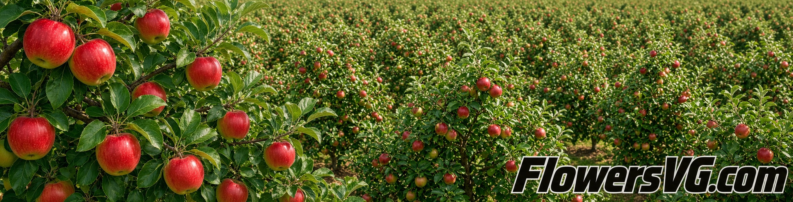 apple trees